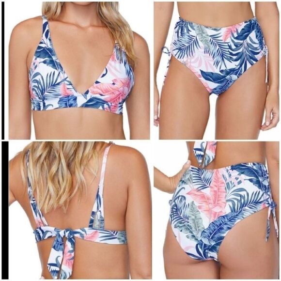 RAISINS' Not So Bora Bora Printed Bikini S… - Picture 1 of 8